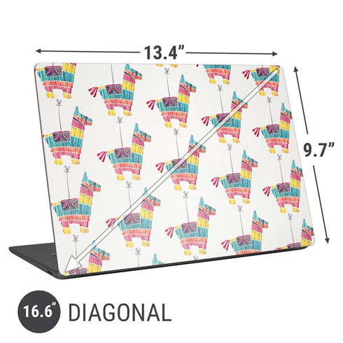 Cat Coq Llama Pinata Universal Laptop 16.6in (13.4 x 9.7in) Skin
